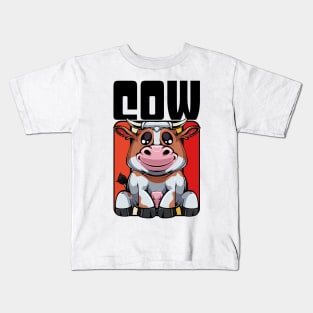 Cow Cattle Kids T-Shirt